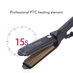 Fluffy Hairstyle & Anti-Static Iron