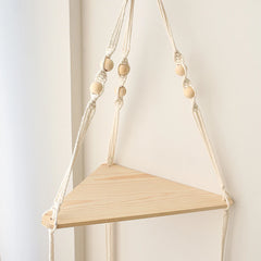 Floating Triangle Wall Shelf