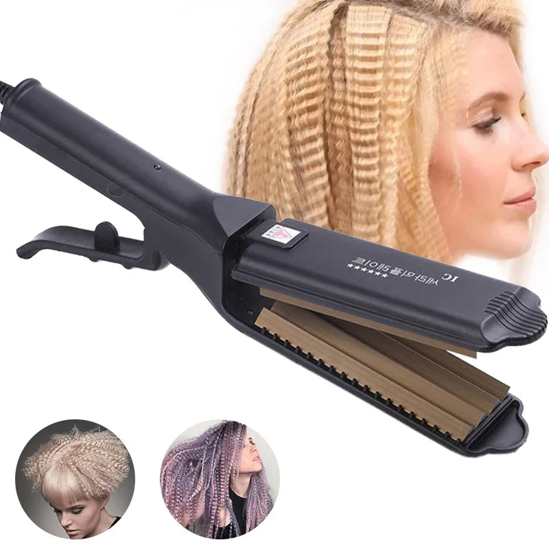 Fluffy Hairstyle & Anti-Static Iron