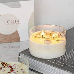 Heat Resistant Glass Candle Jars