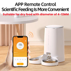 Automatic Cat Feeder with WiFi Remote Control