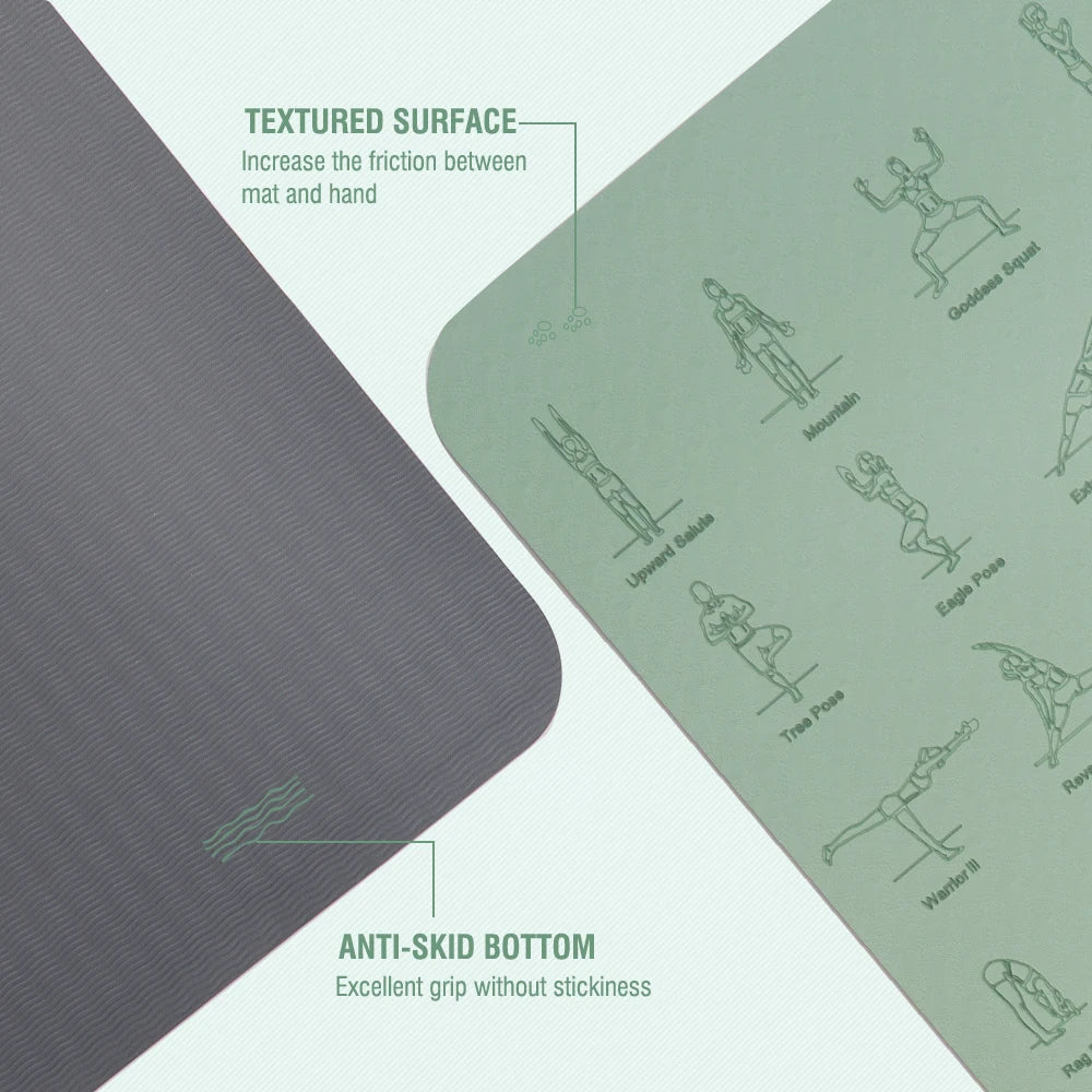 Non-Slip Yoga Mat for Fitness