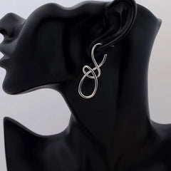 Vintage Knitted Drop Earrings