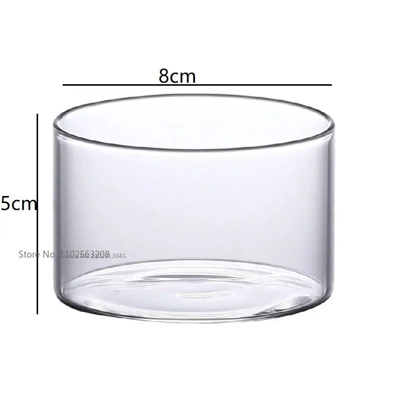 Heat Resistant Glass Candle Jars