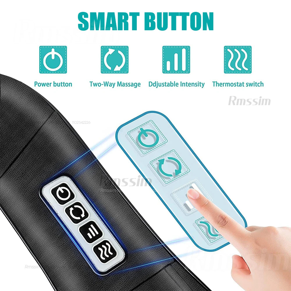 Shiatsu Heated Neck & Shoulder Massager