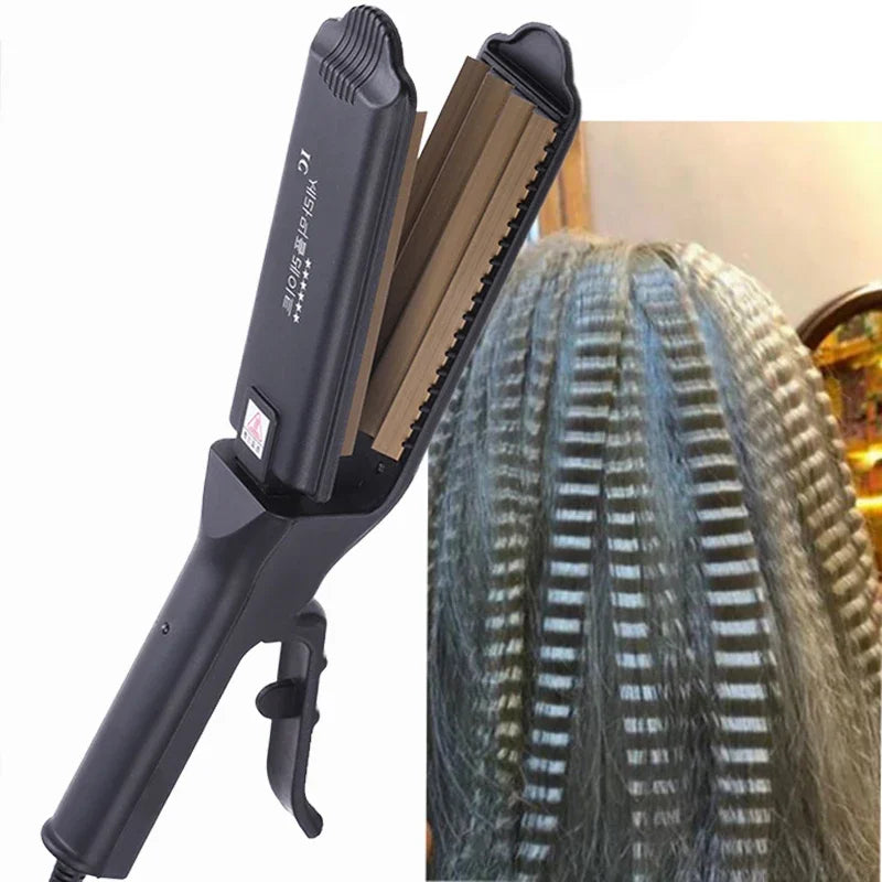 Fluffy Hairstyle & Anti-Static Iron