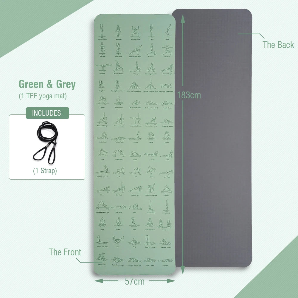 Non-Slip Yoga Mat for Fitness