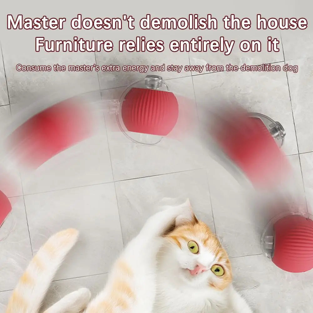 Interactive Cat Toy Ball with Motion Sensor