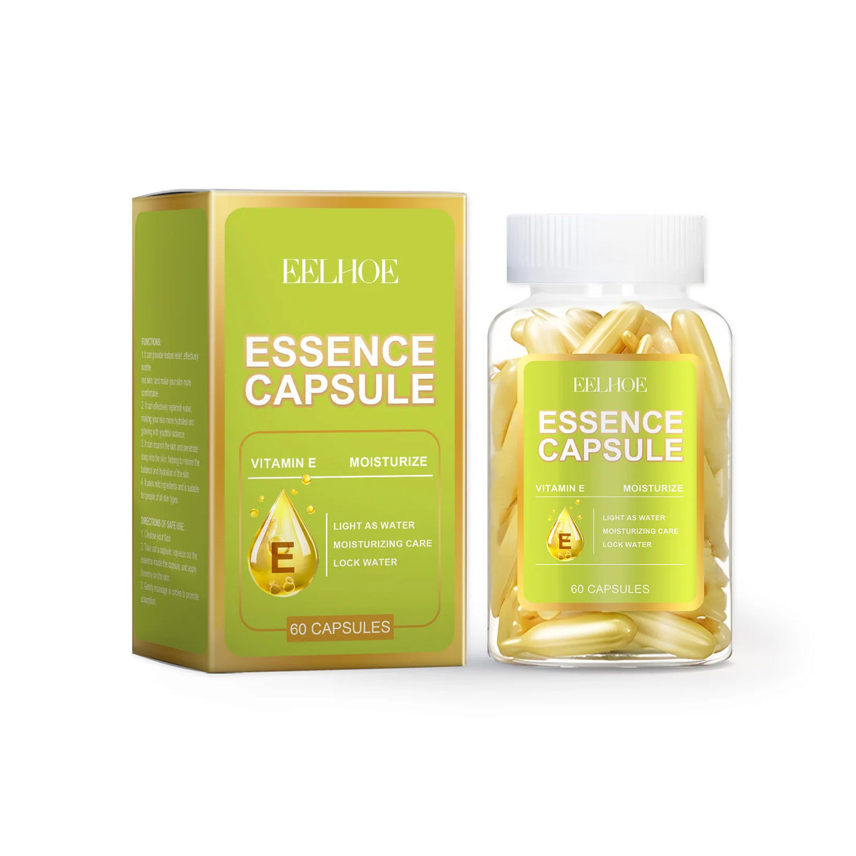 Vitamin E Face Serum Capsules
