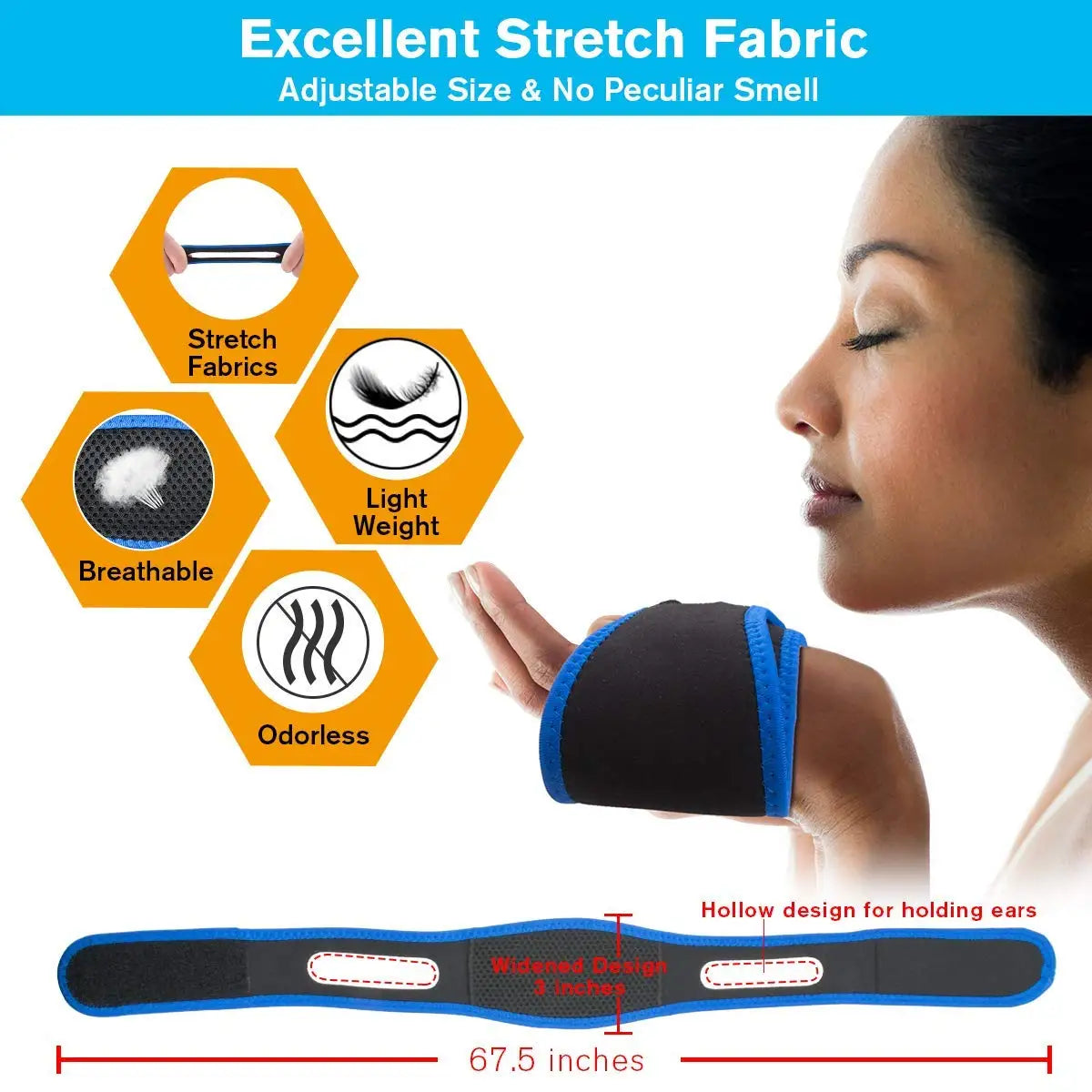 Anti-Snoring Chin Strap