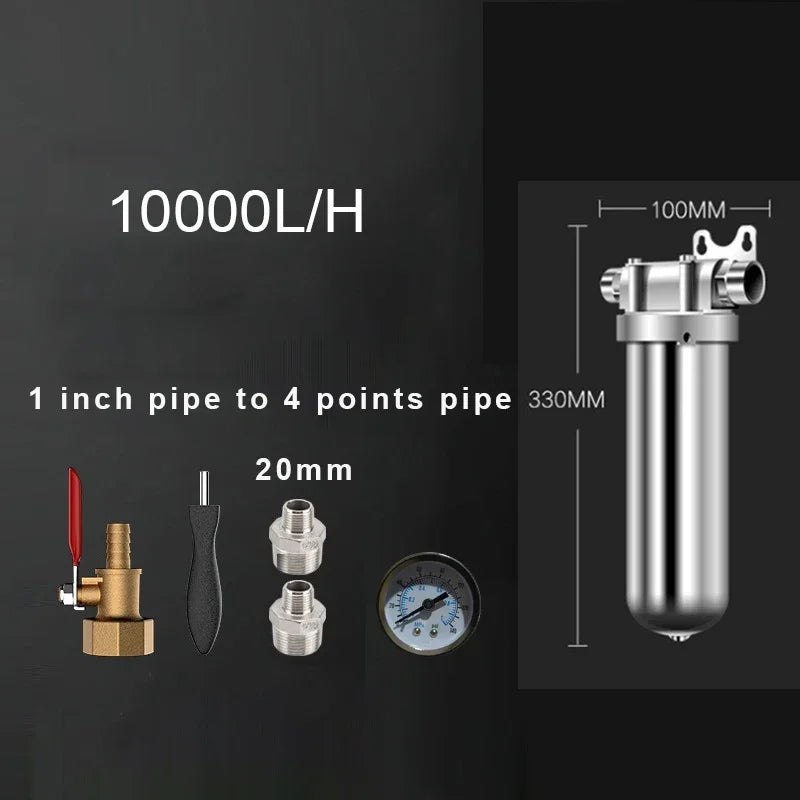 Stainless Steel Whole House Water Filter